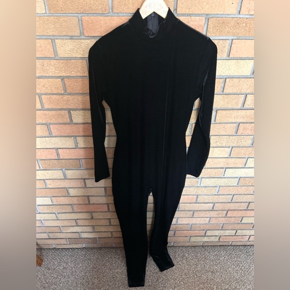 NWOT N BY NAKED WARDROBE Plush Velvet Long Sleeve Turtleneck Bodysuit Size L - Picture 3 of 9